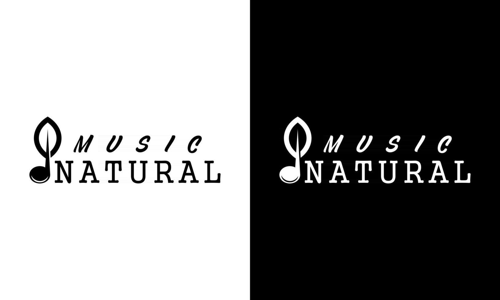 ph de las notas musicales para el logotipo de la plantilla, el icono y los diseños de vectores de identidad