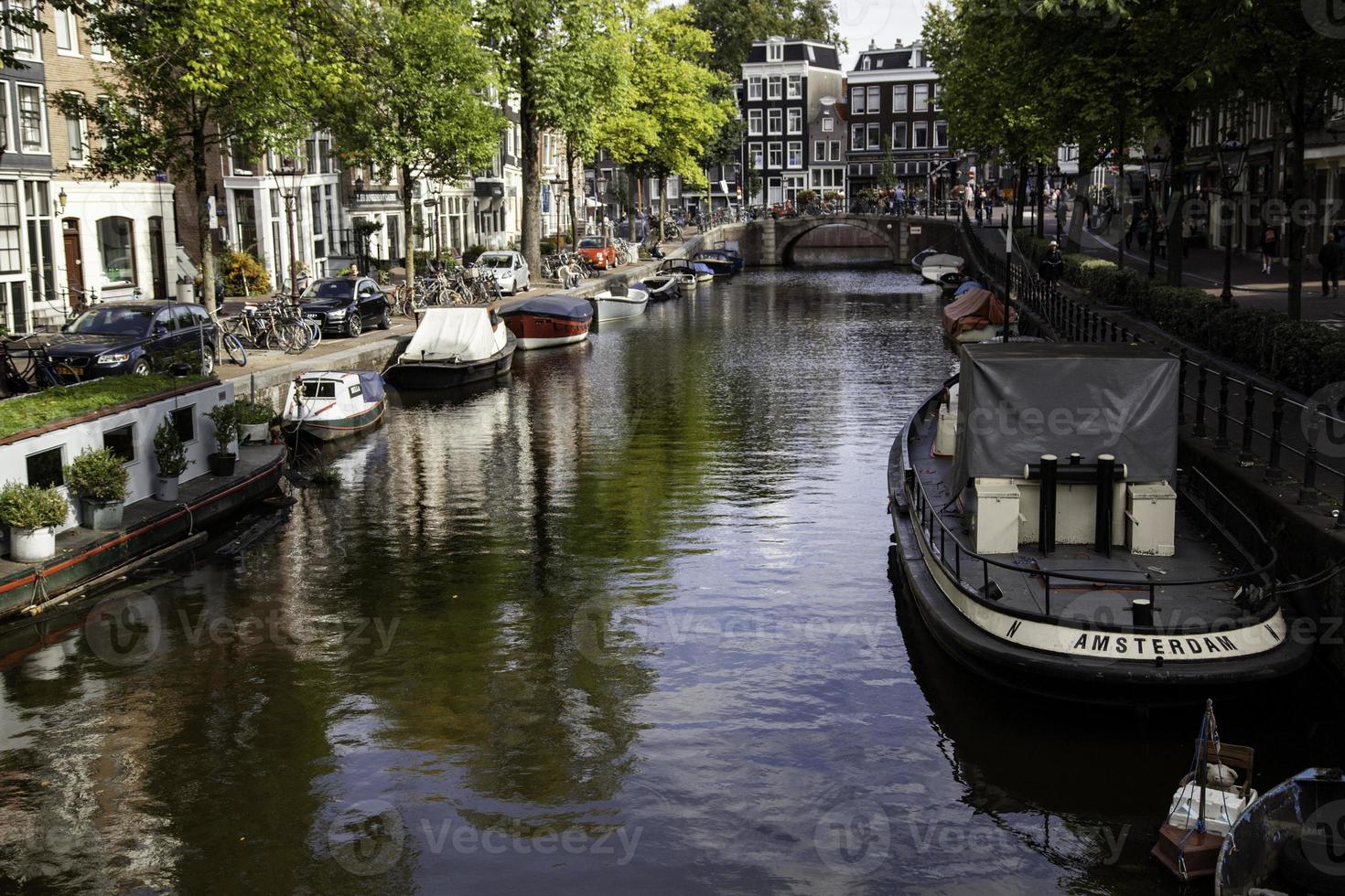 Boats in Holland photo