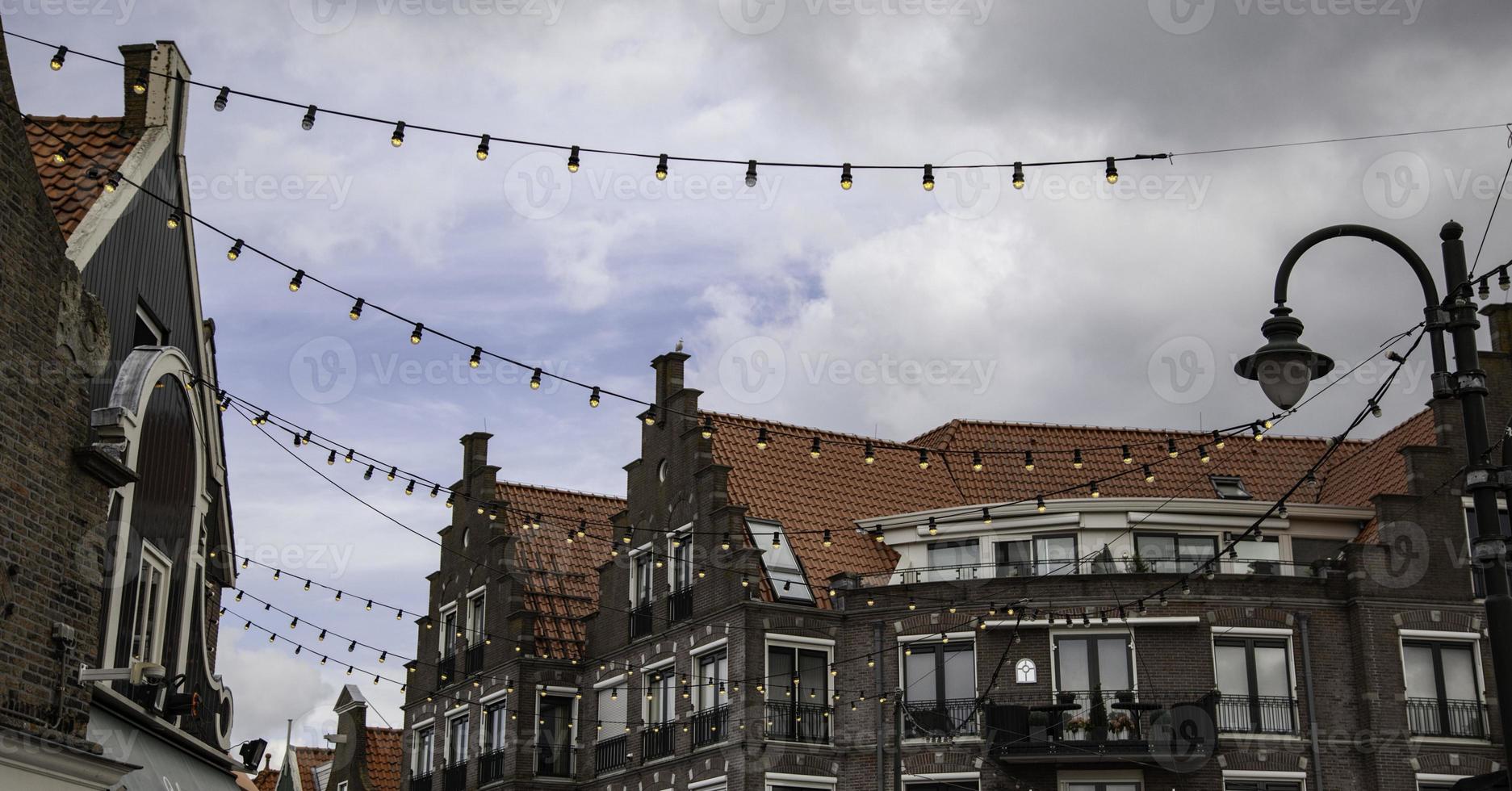 Ancient Dutch houses photo