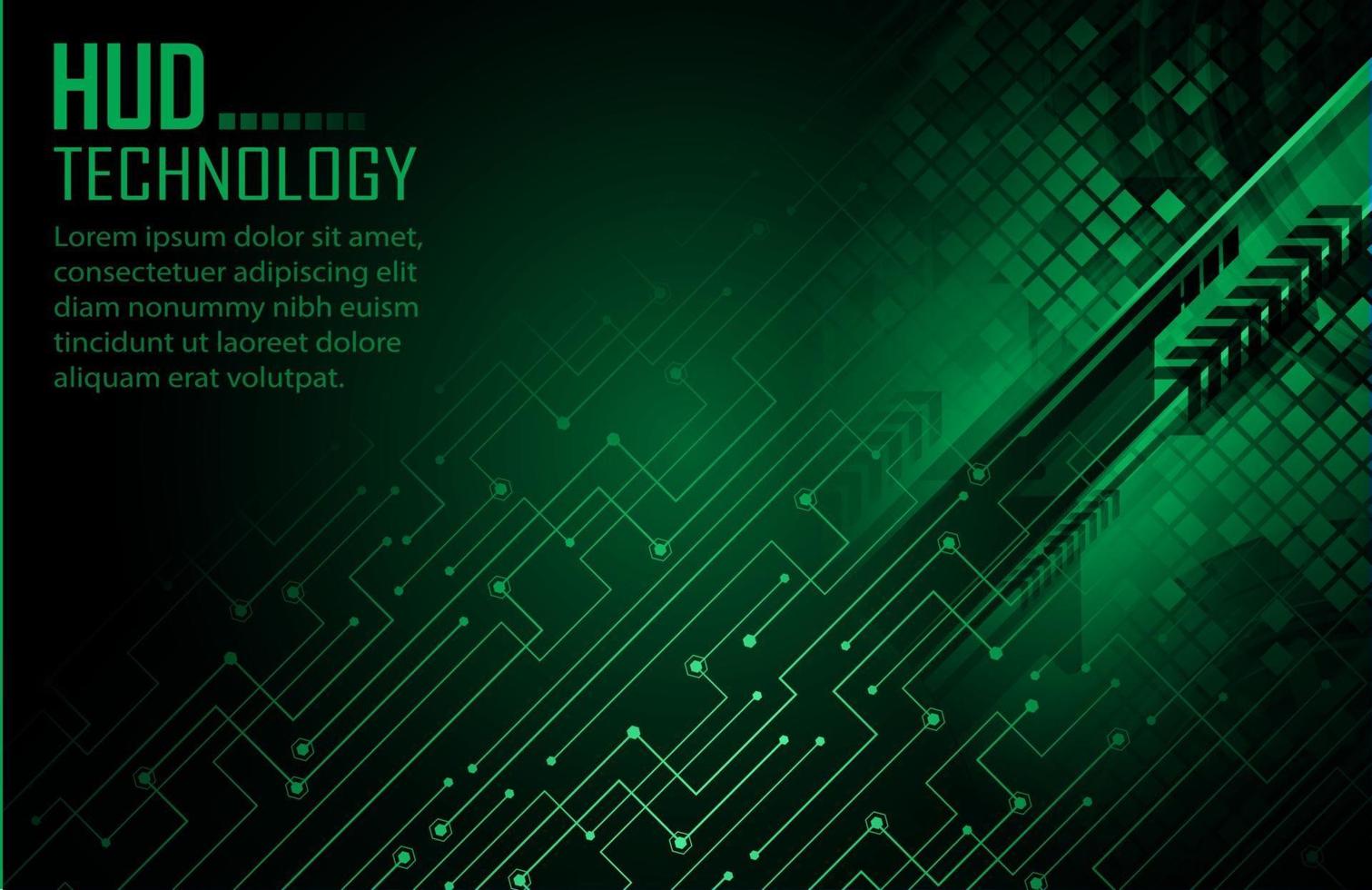 cyber circuit future technology concept background vector