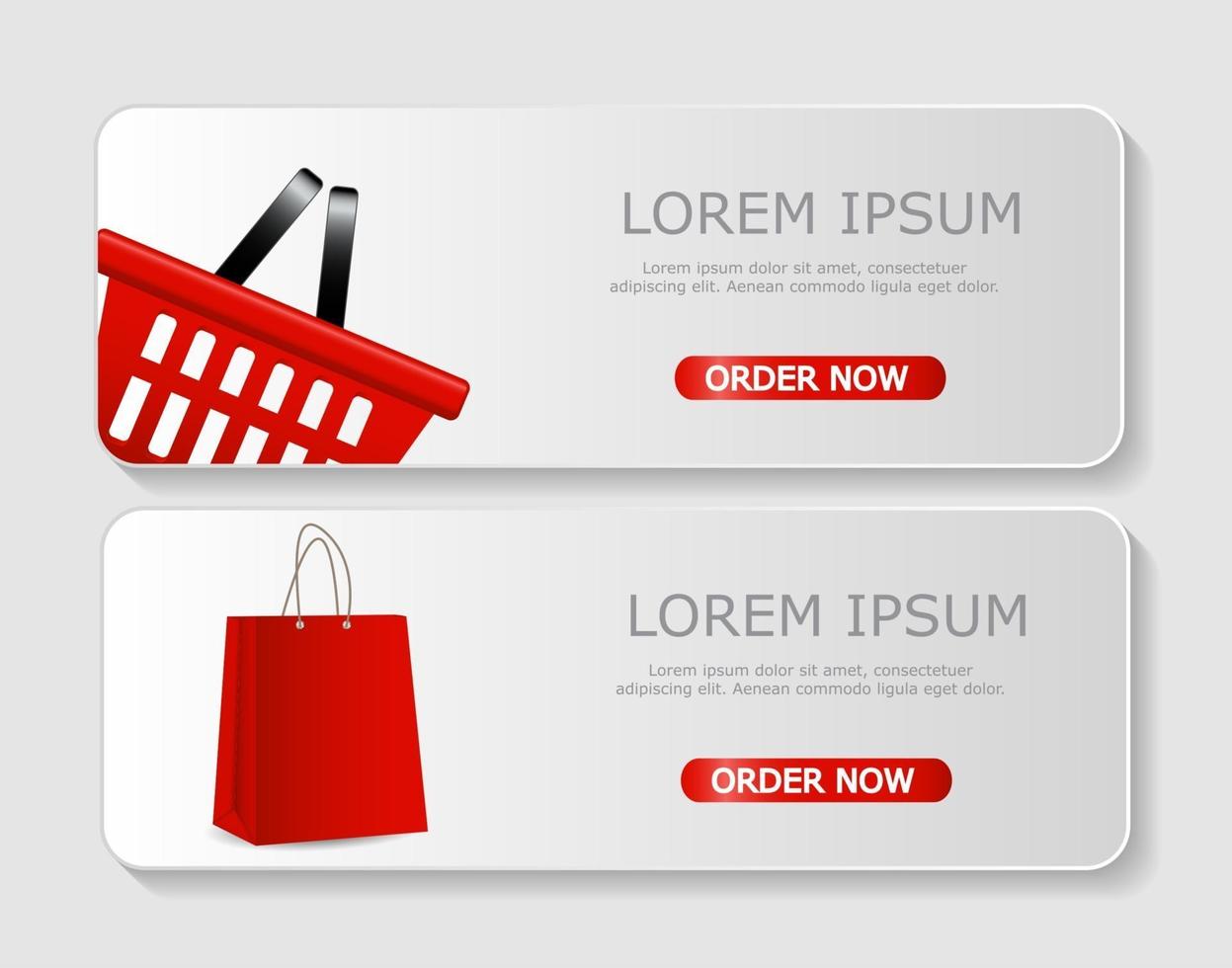 Sale Banner with Place for your Text. Vector Illustration