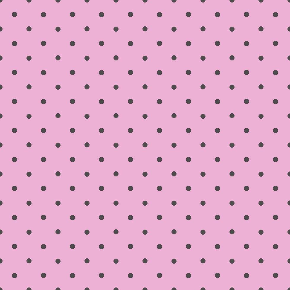 Seamless retro white red polka dot background pattern vector
