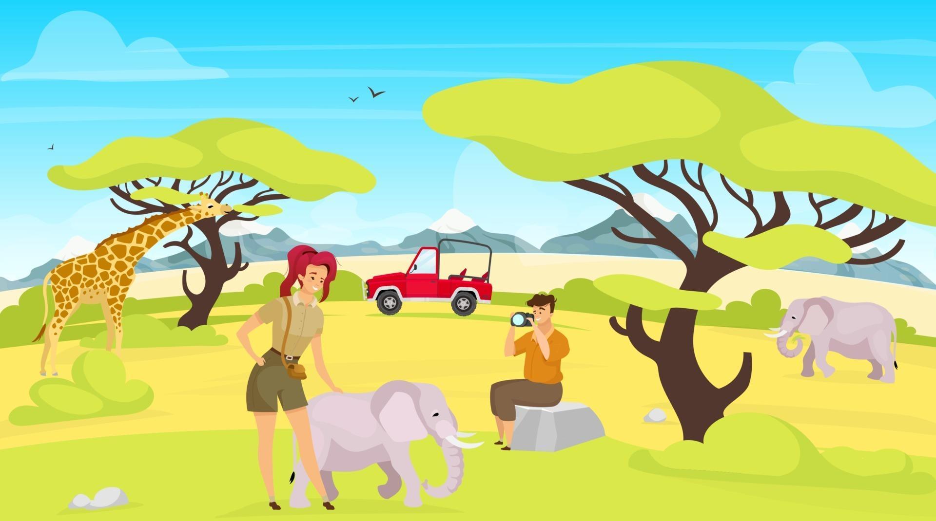 African expedition flat vector illustration 2948571 Vector Art at Vecteezy African expedition flat vector illustration 2948571 Vector Art at Vecteezy