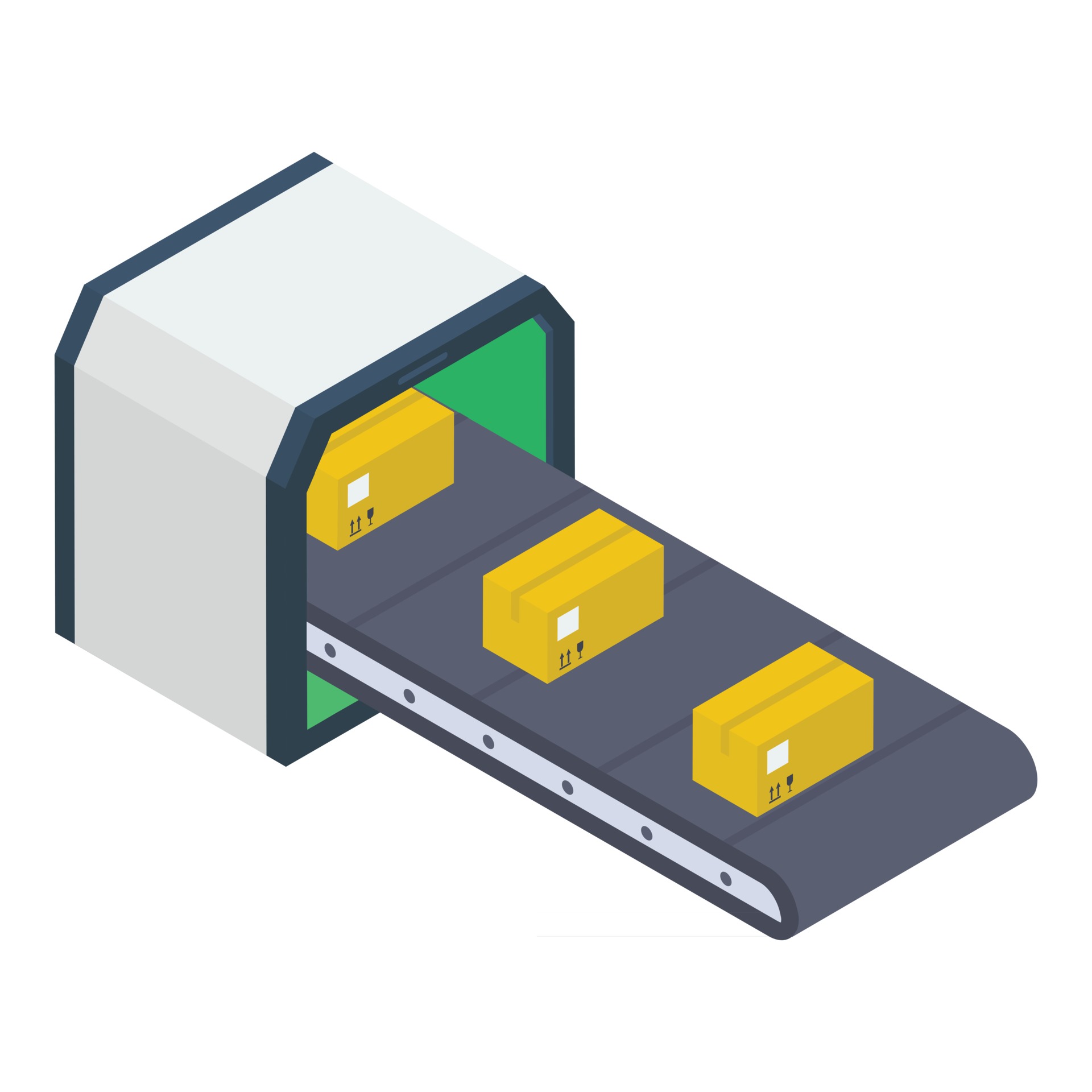 Conveyor Belt Concepts 2949021 Vector Art at Vecteezy