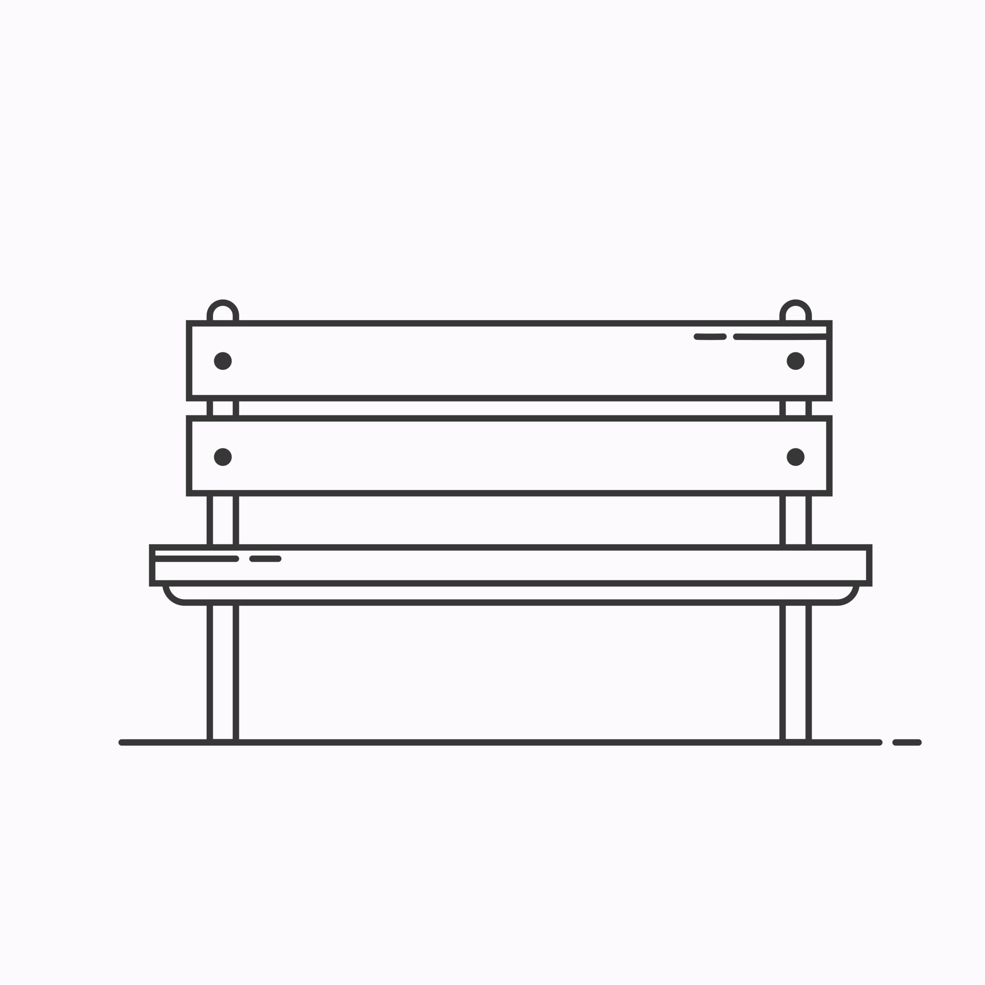 Bench outline vector illustration isolated on white background. 2949095 Vector Art at Vecteezy