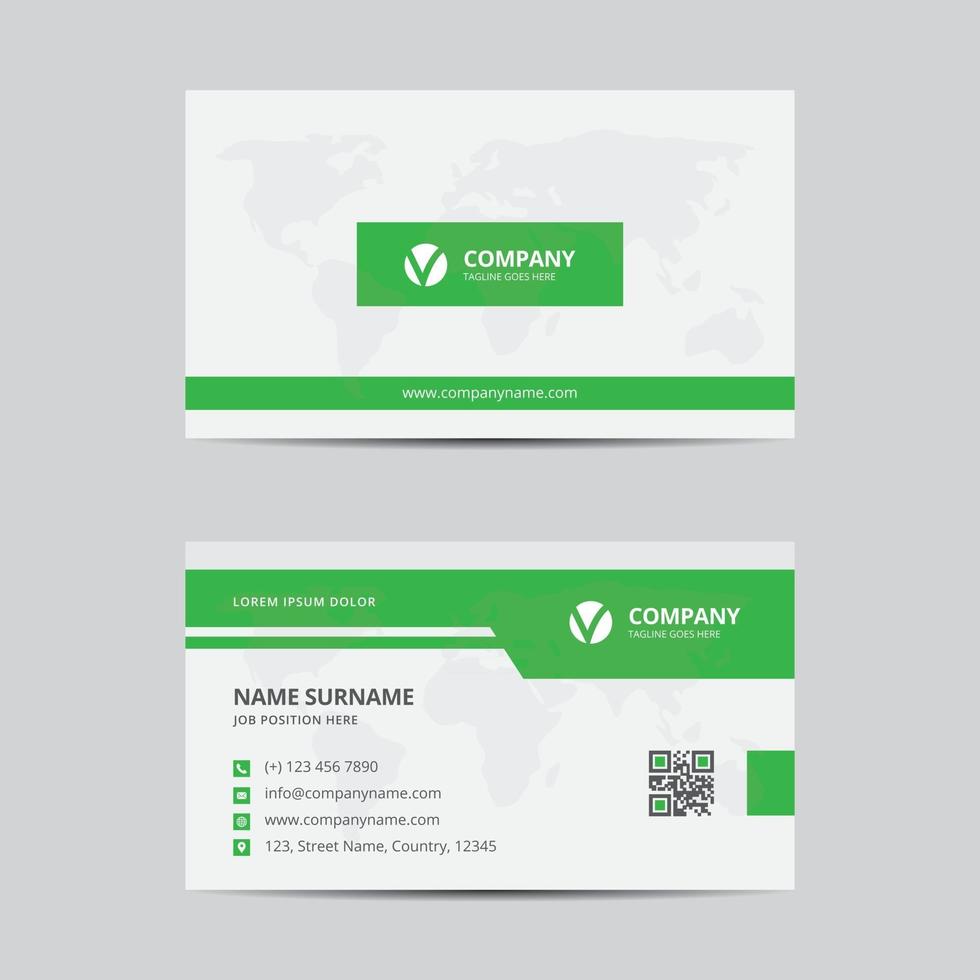 Preview Business Card vector
