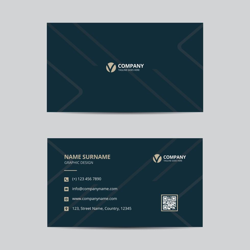 Preview Business Card vector