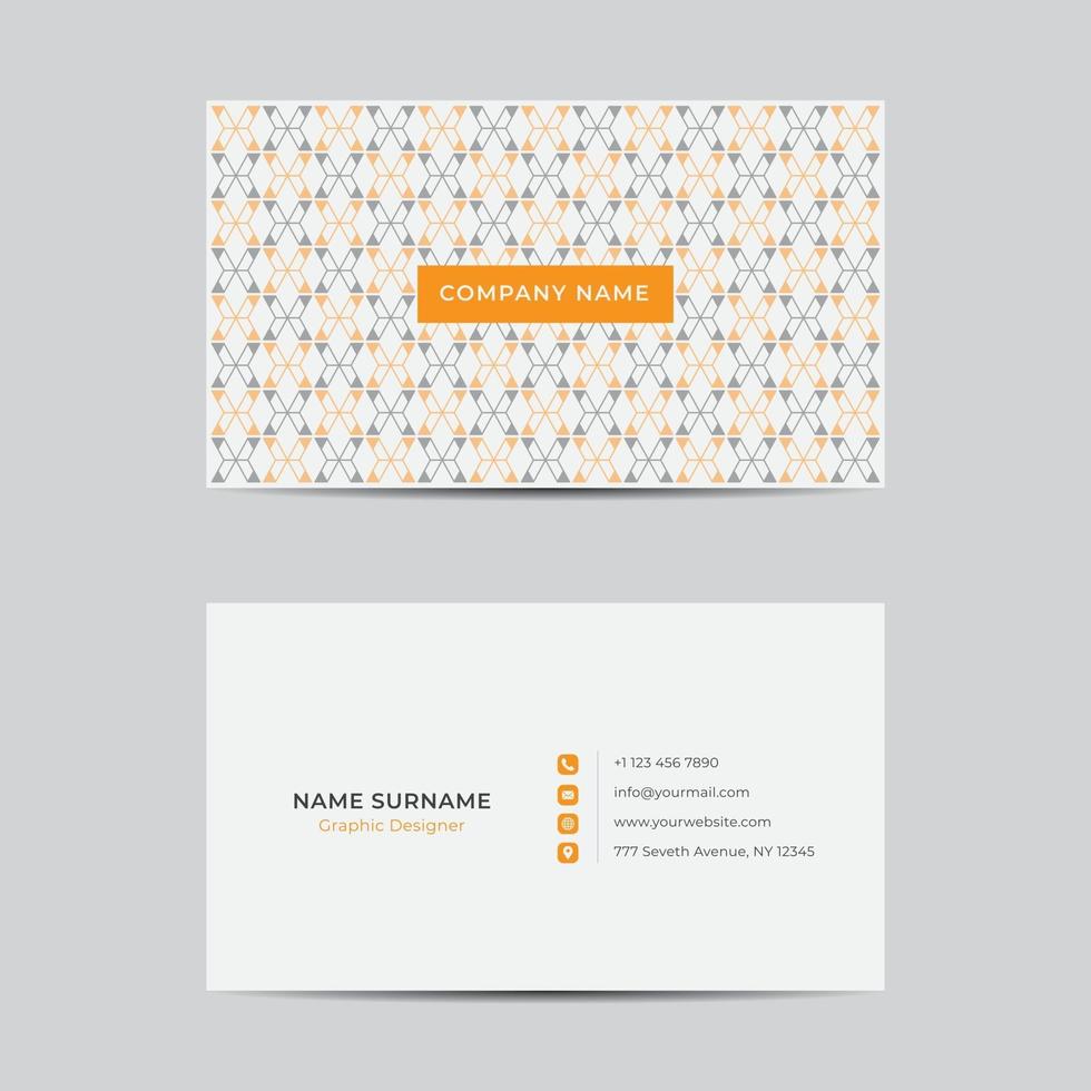 Preview Business Card vector