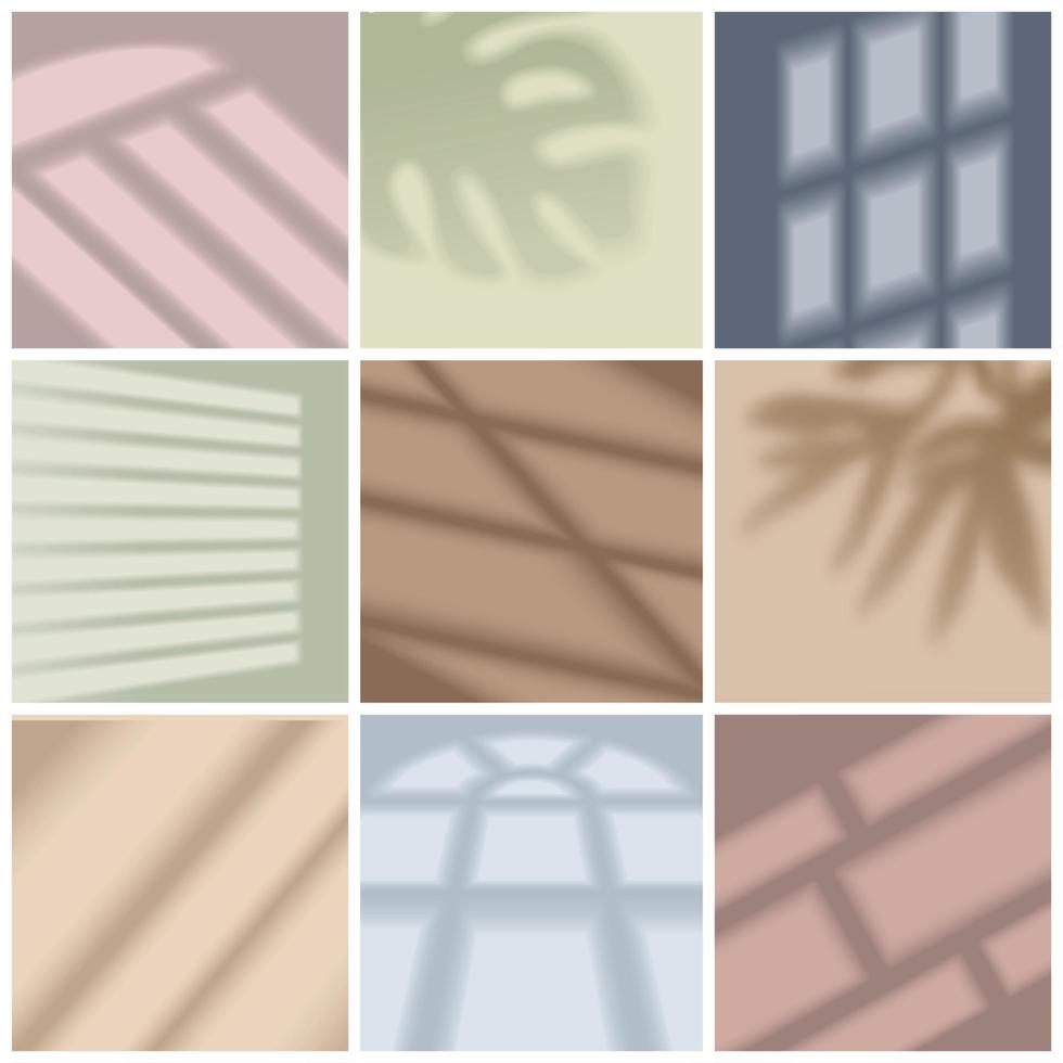 Window Light Set Vector Illustration