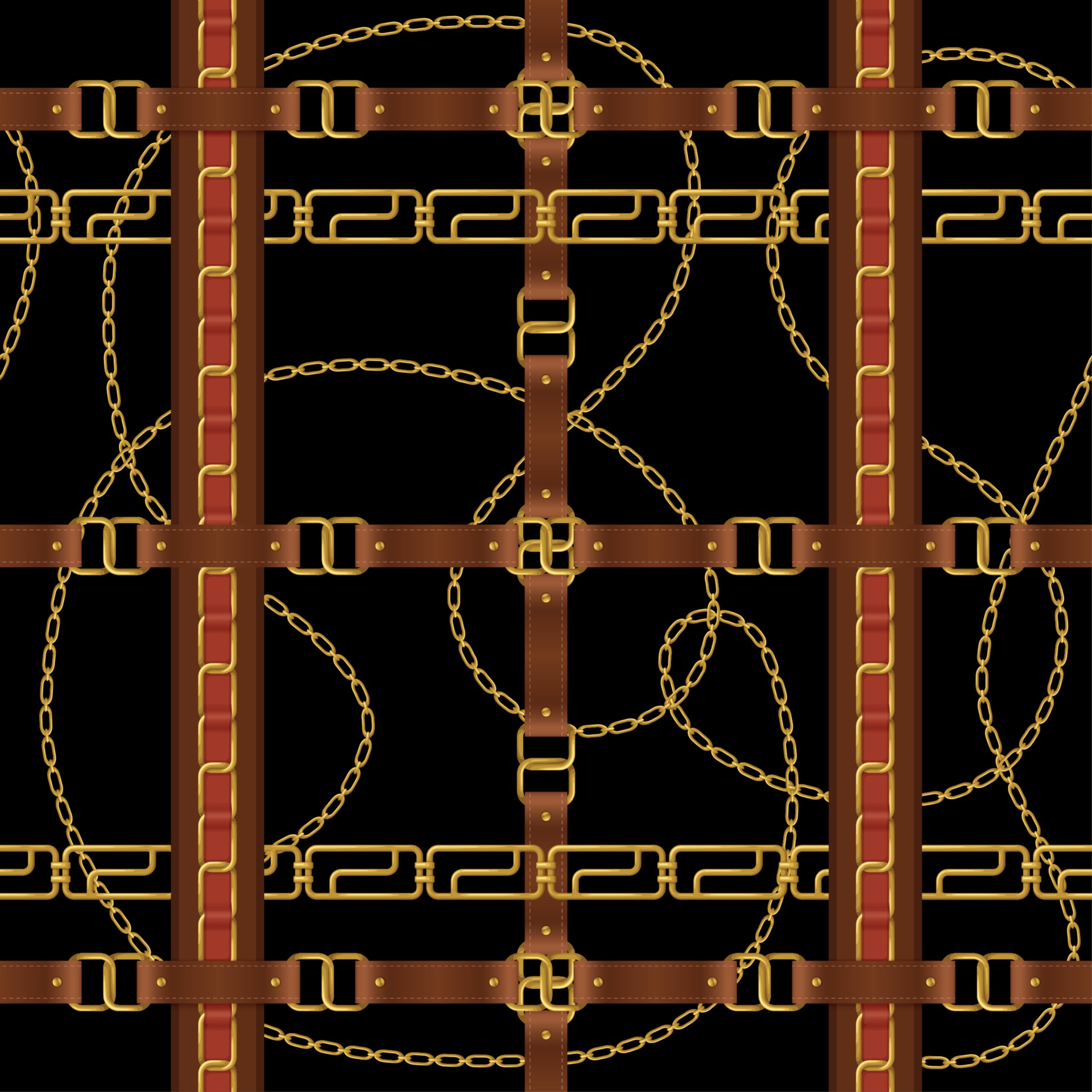 Belt Seamless Pattern Vector Illustration 2950897 Vector Art at Vecteezy