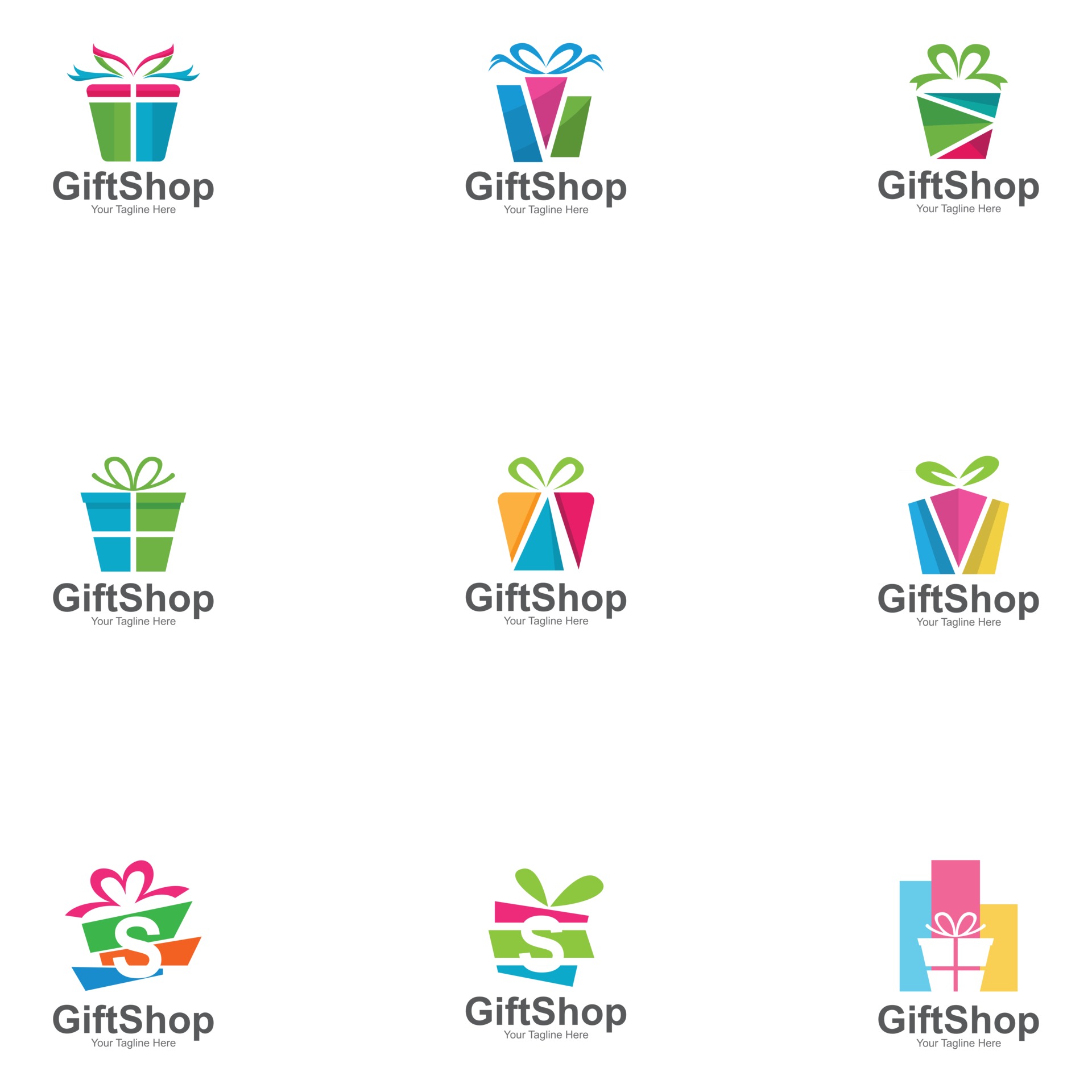 Gift Shop Logo Symbol Template Design Emblem Creative Symbol Icon Vector Art At Vecteezy Gift Shop Logo Symbol Template Design Emblem Creative Symbol Icon Vector Art At Vecteezy