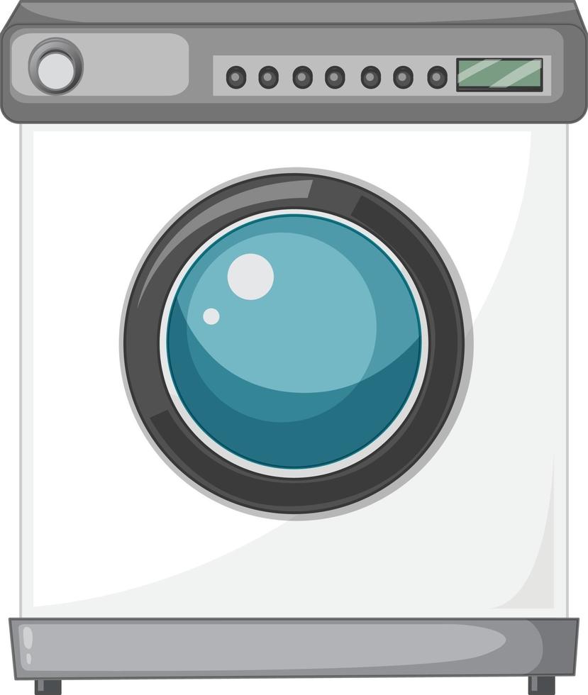 A washing machine isolated on white background vector