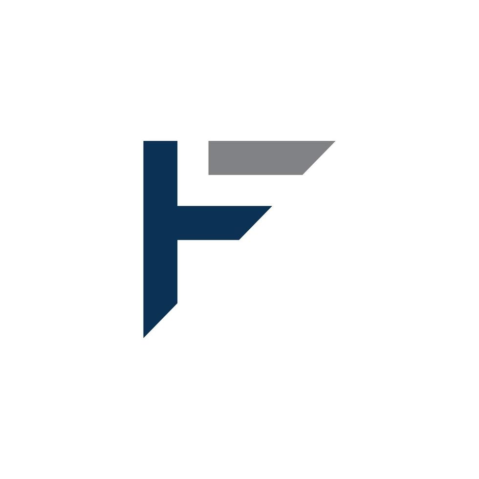 f vector de plantilla de logotipo y símbolos