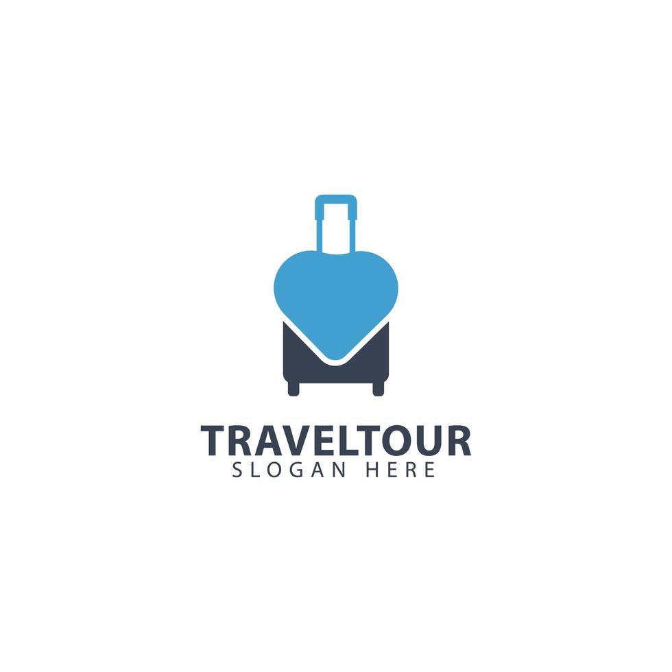 Travel tour logo template, design vector illustration.