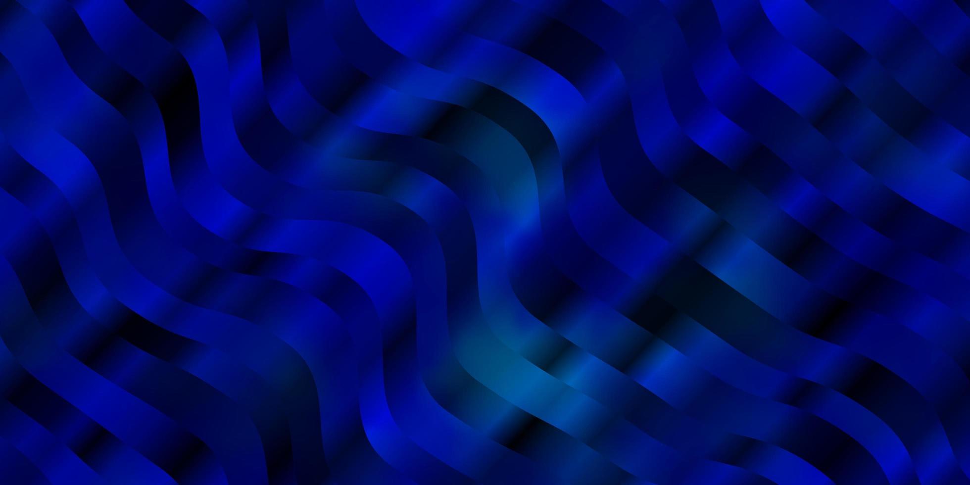 Dark BLUE vector template with wry lines.