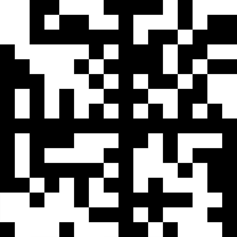 Plantilla de código de barras de escáner de código digital abstracto de patrones sin fisuras vector