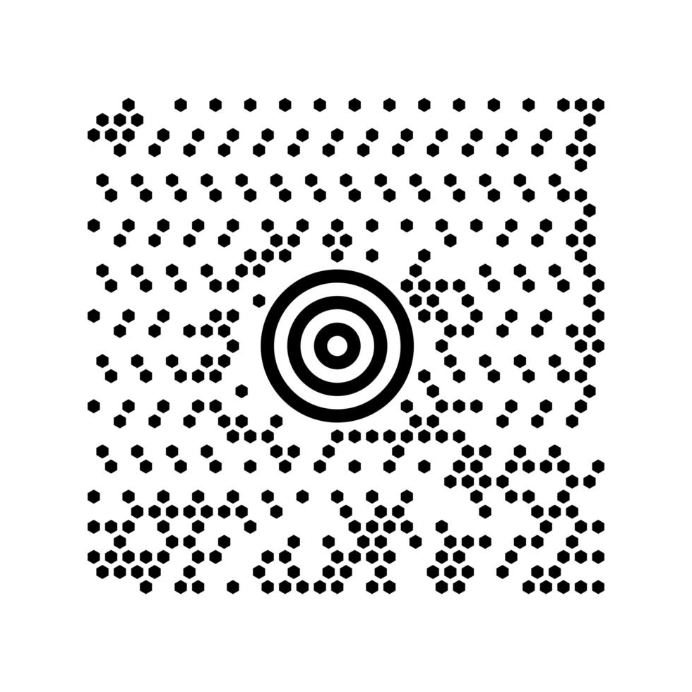 Abstract digital code scanner barcode template for social media vector