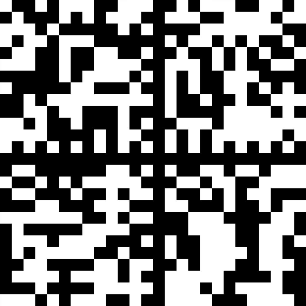 Seamless pattern abstract digital code scanner barcode template vector