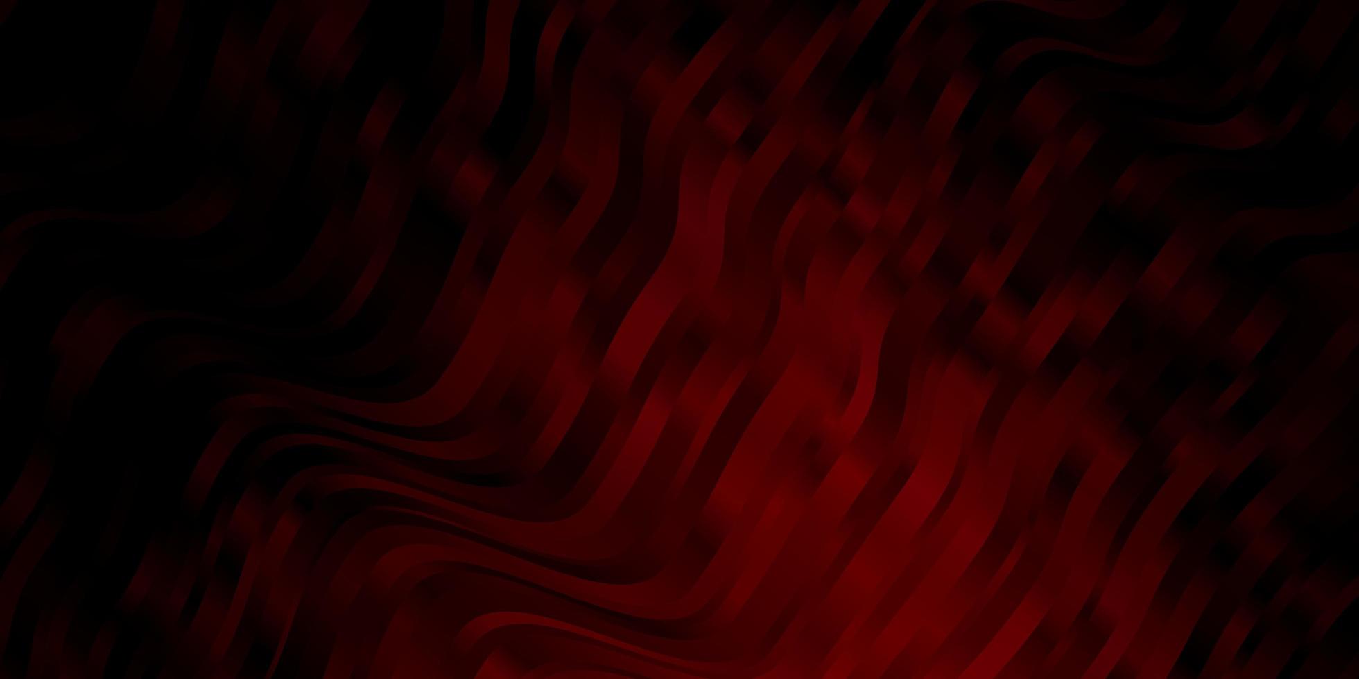 Dark Purple vector background with bent lines.