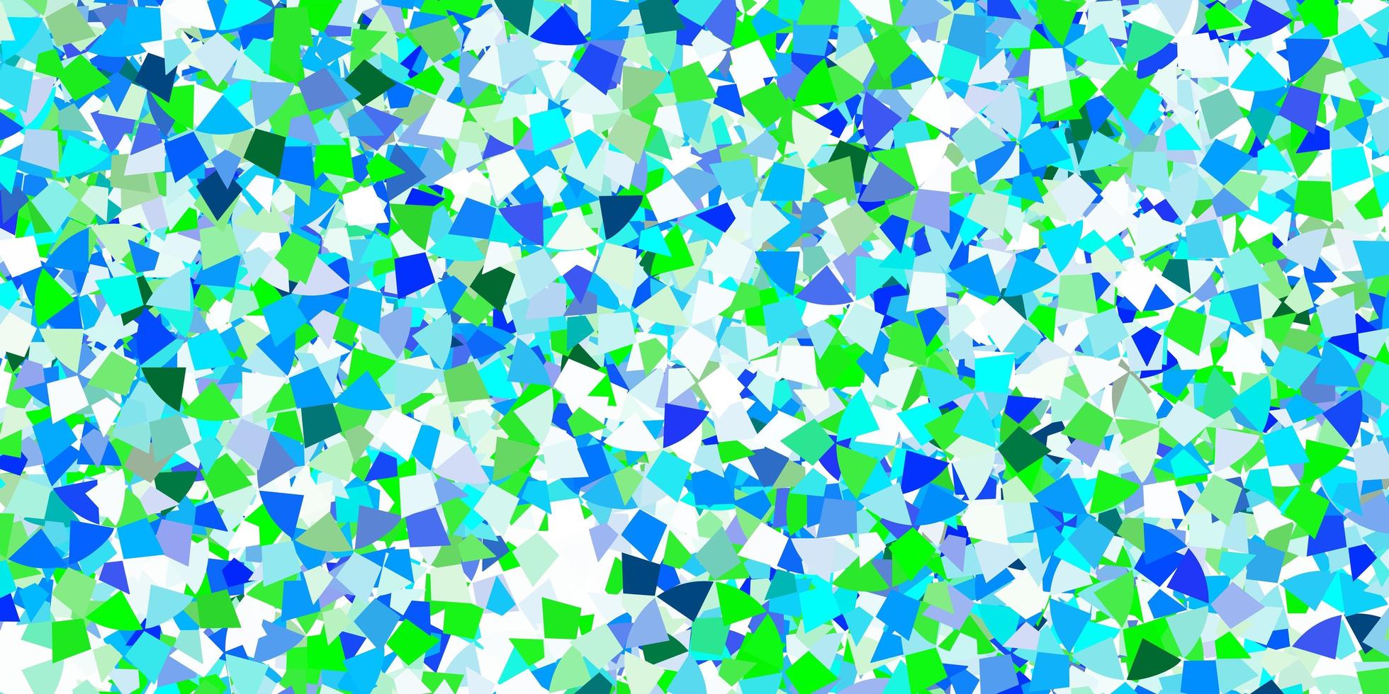 Light blue vector backdrop with lines, triangles.