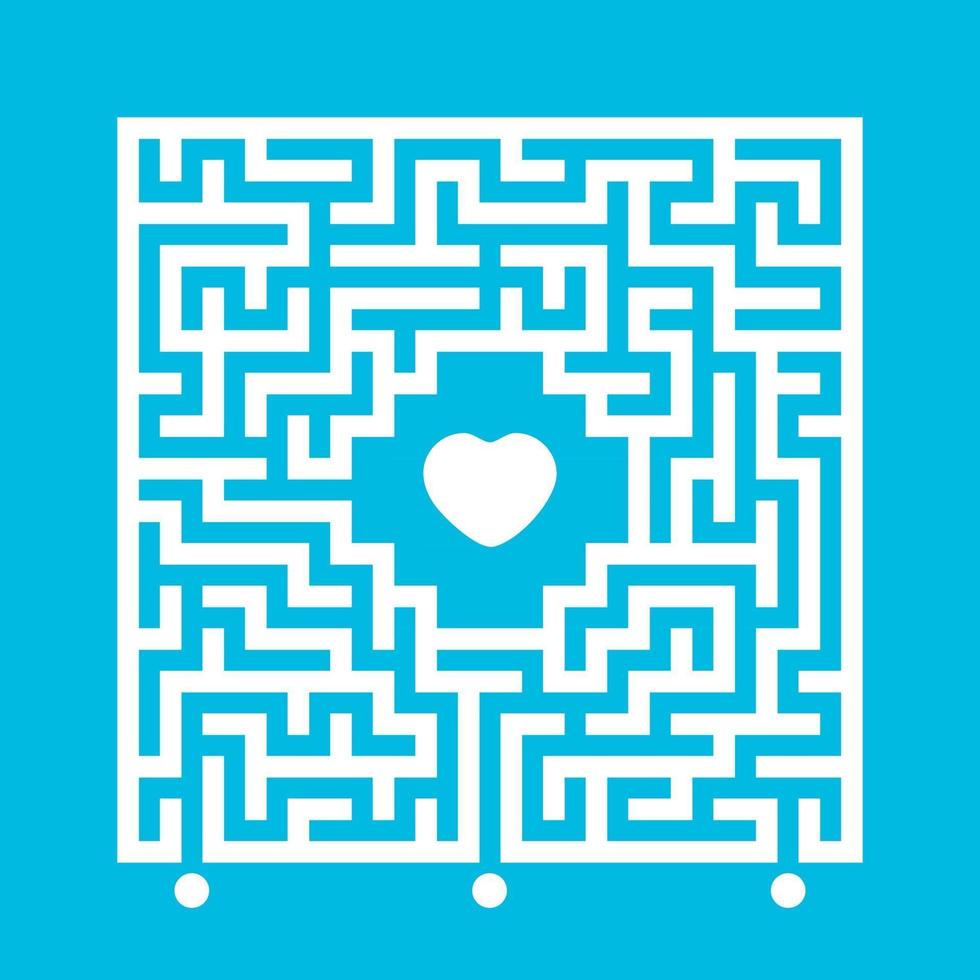 Maze for kids. Puzzle for children. Labyrinth conundrum. vector