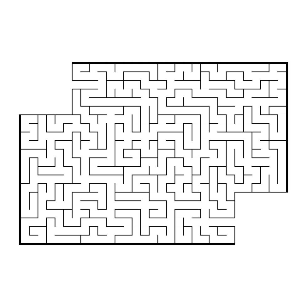 Maze for kids. Puzzle for children. Labyrinth conundrum. vector