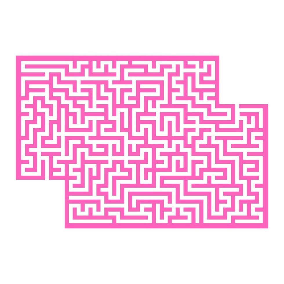 Maze for kids. Puzzle for children. Labyrinth conundrum. vector