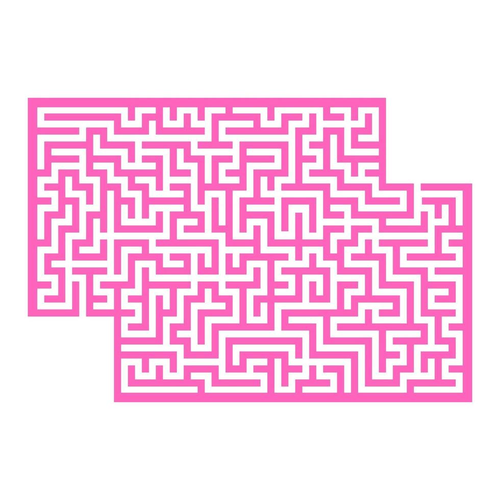 Maze for kids. Puzzle for children. Labyrinth conundrum. vector