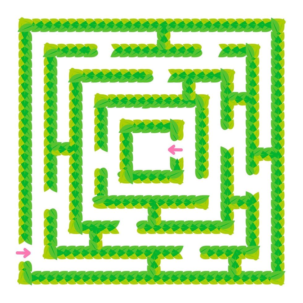 Maze for kids. Puzzle for children. Labyrinth conundrum. vector