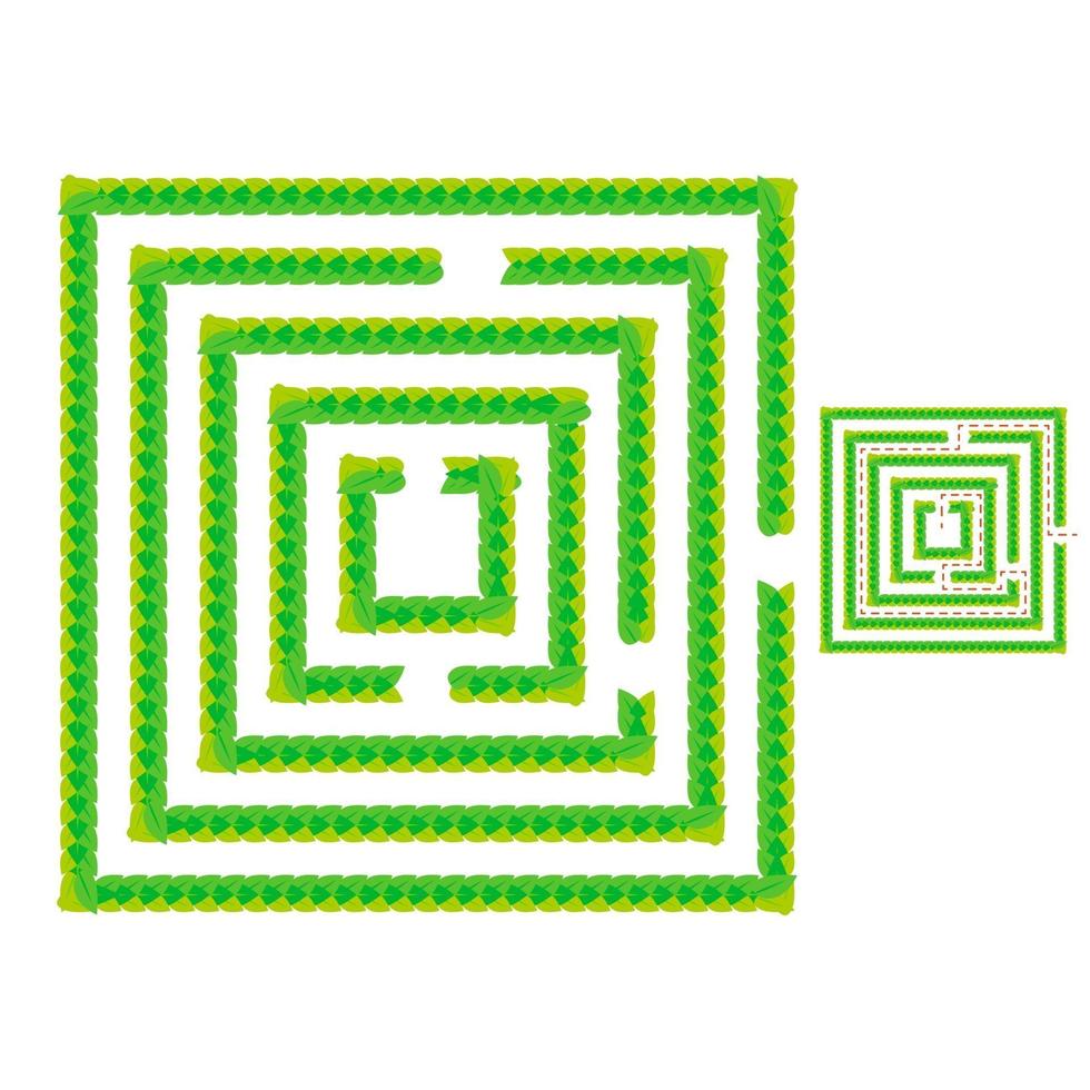 Maze for kids. Puzzle for children. Labyrinth conundrum. vector