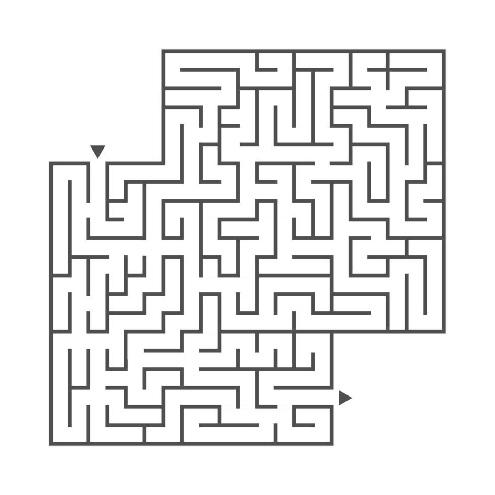 Maze for kids. Puzzle for children. Labyrinth conundrum. vector