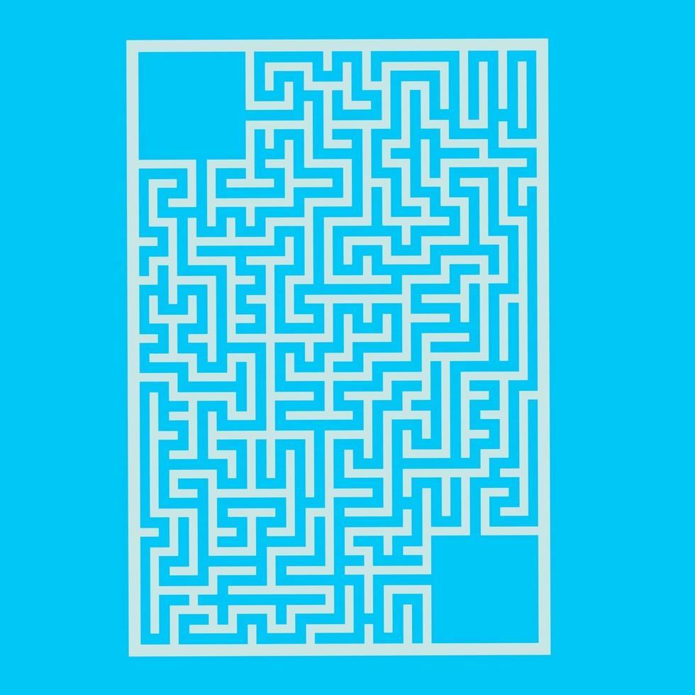 Maze for kids. Puzzle for children.  Labyrinth conundrum. vector