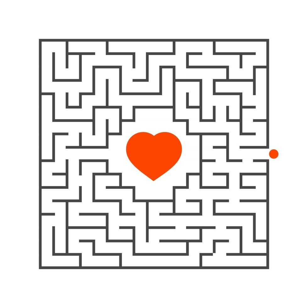 Maze for kids. Puzzle for children.  Labyrinth conundrum. vector