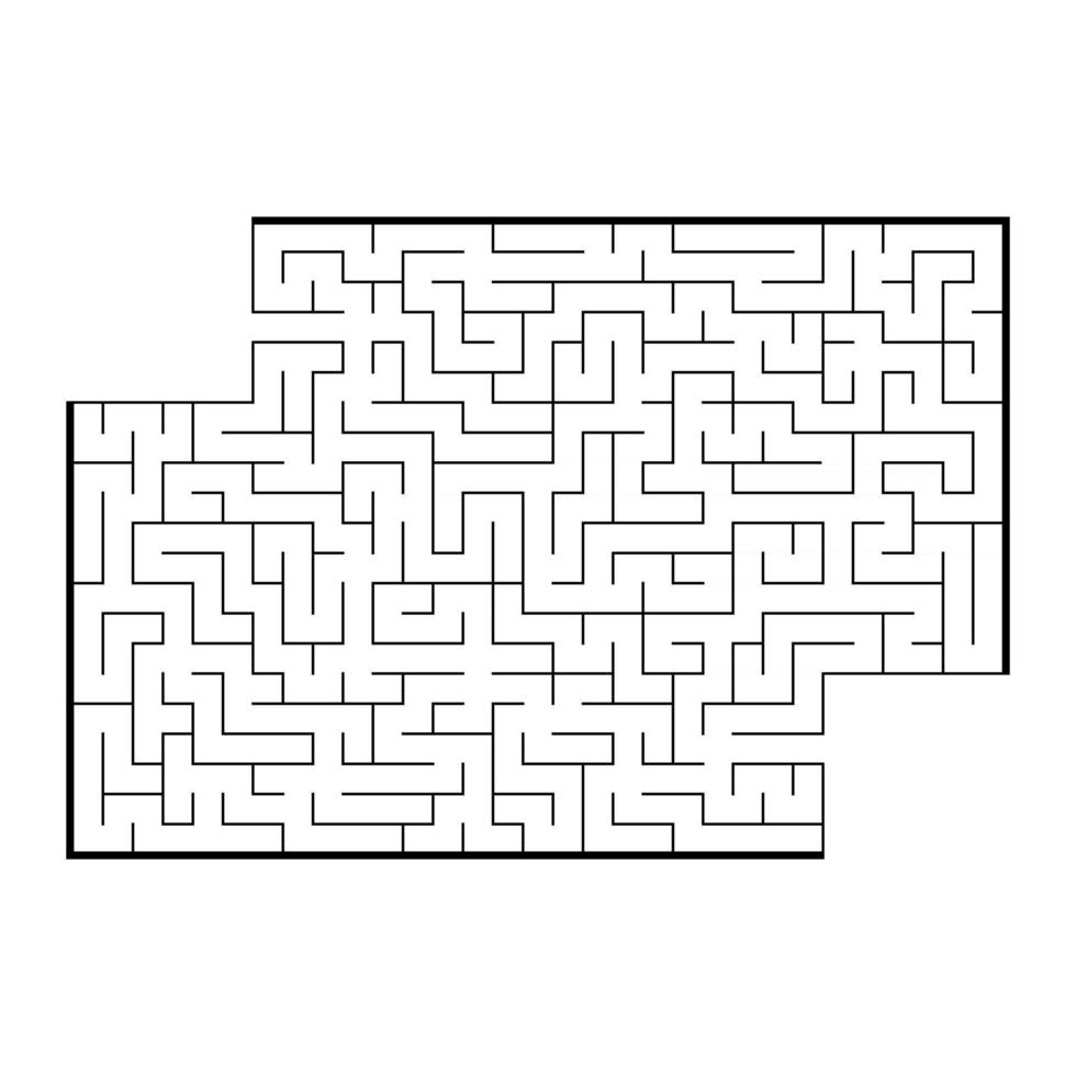 Maze for kids. Puzzle for children.  Labyrinth conundrum. vector