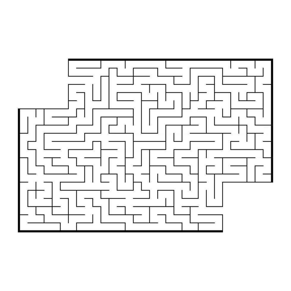 Maze for kids. Puzzle for children.  Labyrinth conundrum. vector