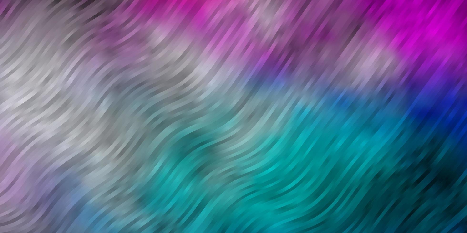 Light Multicolor vector background with lines.