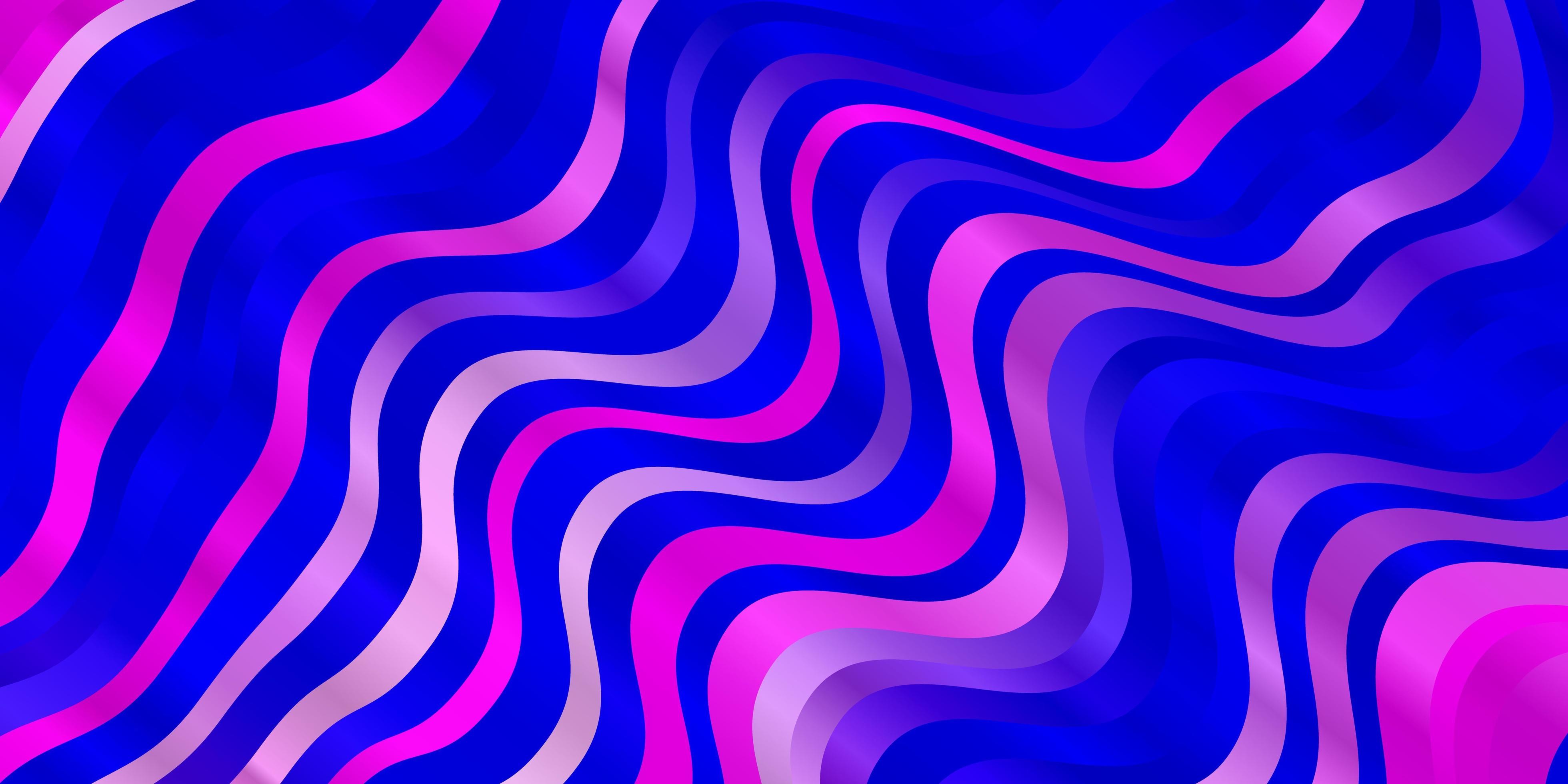 Light Pink, Blue vector backdrop with curves. 2955072 Vector Art at