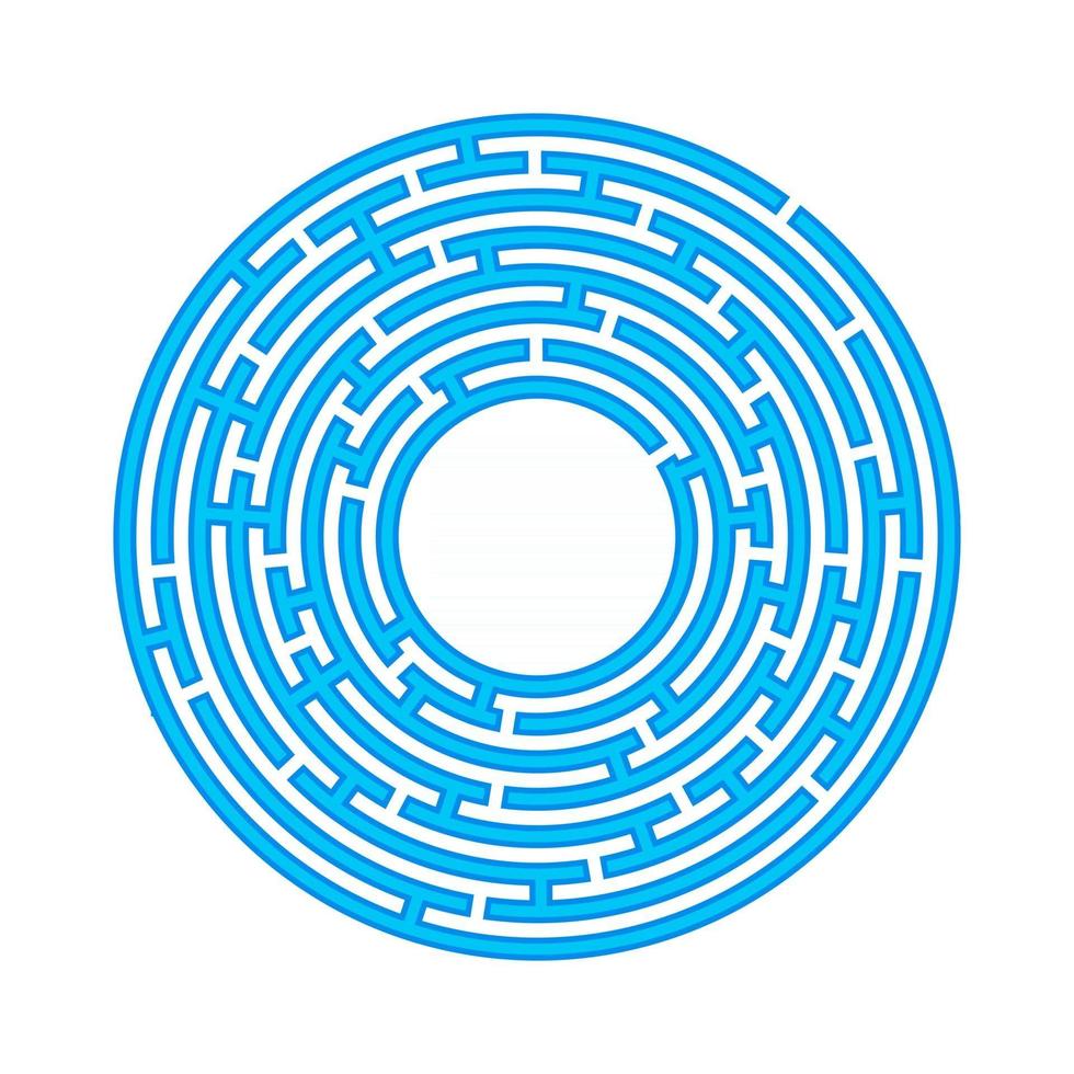 Maze for kids. Puzzle for children.  Labyrinth conundrum. vector