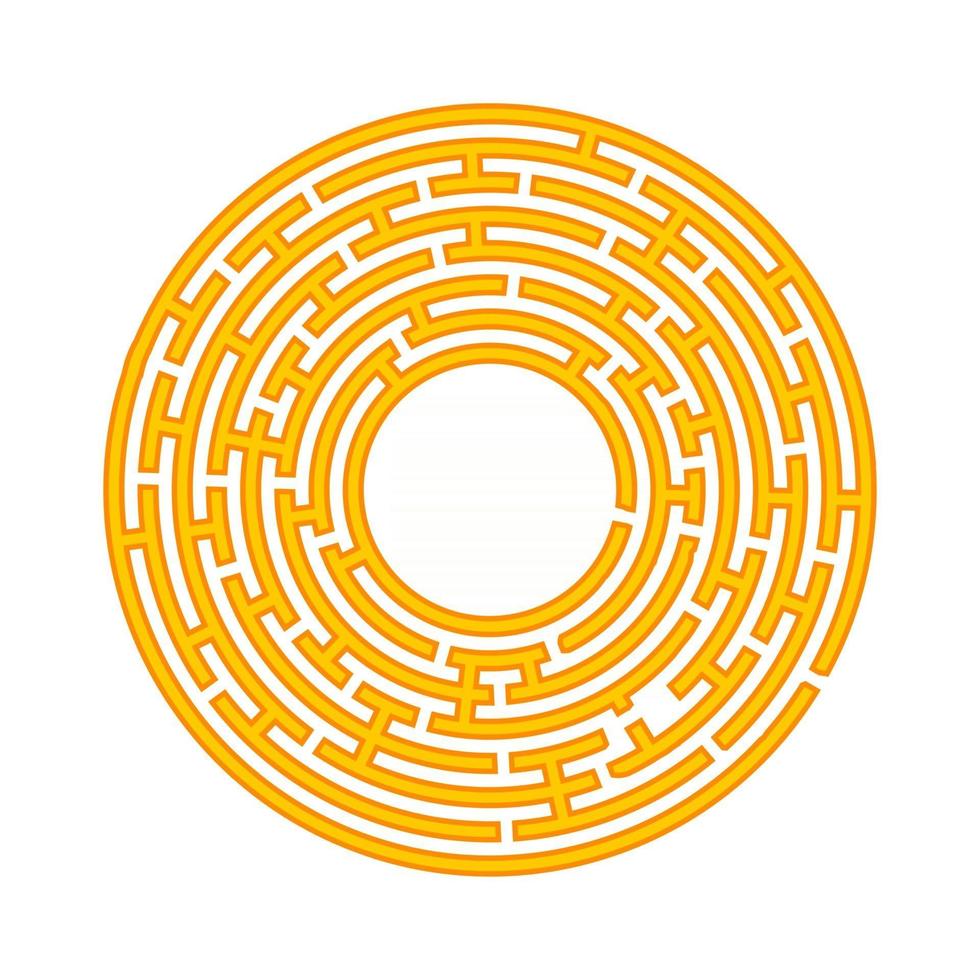 Maze for kids. Puzzle for children.  Labyrinth conundrum. vector