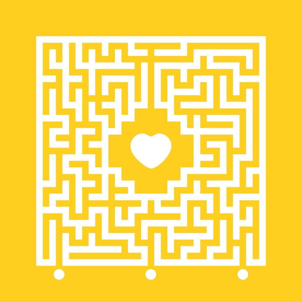 Maze for kids. Puzzle for children.  Labyrinth conundrum. vector