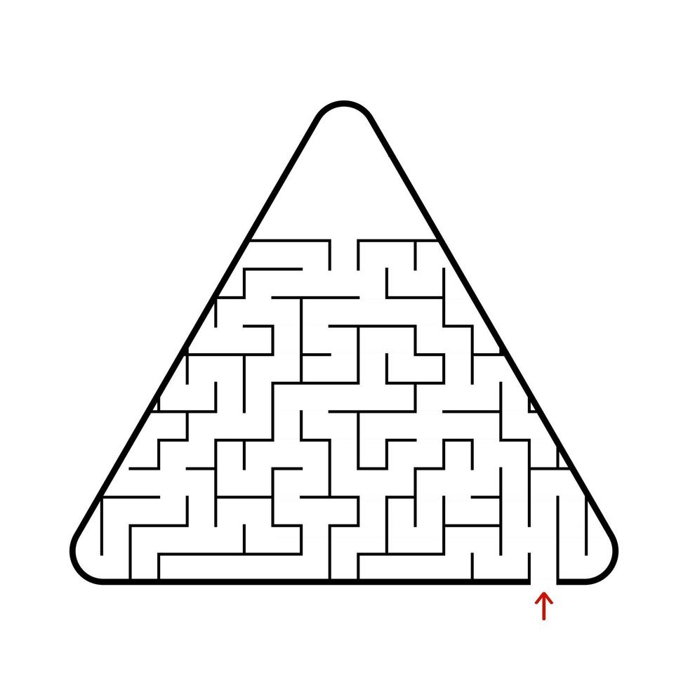 Maze for kids. Puzzle for children.  Labyrinth conundrum. vector