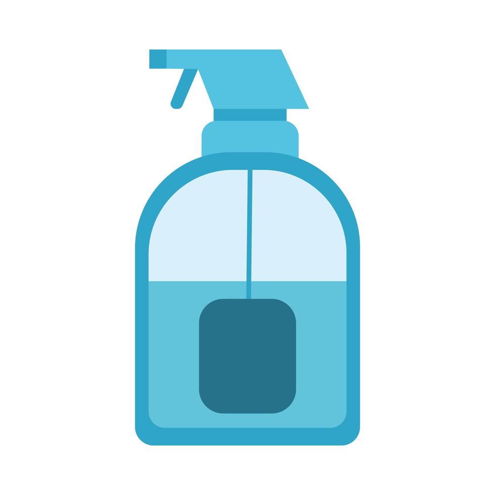 Botella de spray aislado icono de diseño vectorial vector