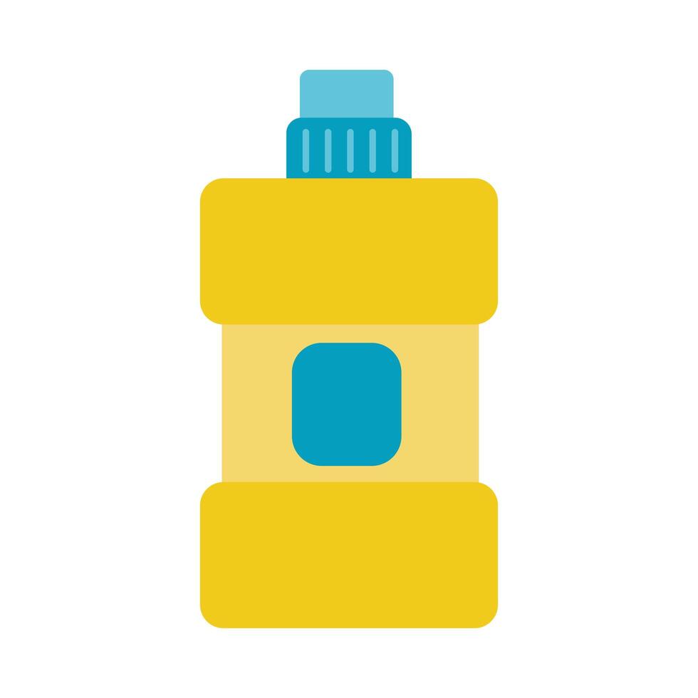 Isolated detergent bottle vector design