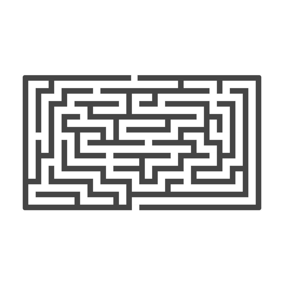 Maze for kids. Puzzle for children.  Labyrinth conundrum. vector