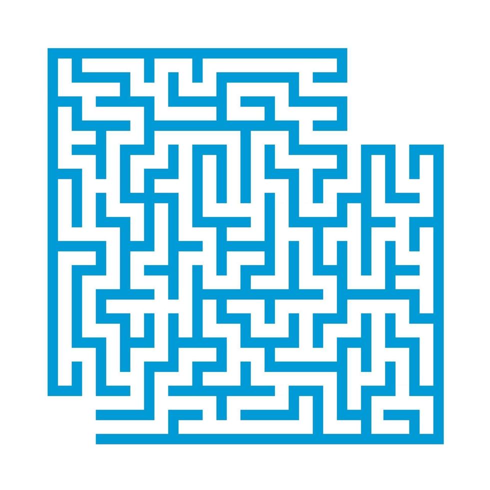 Maze for kids. Puzzle for children.  Labyrinth conundrum. vector