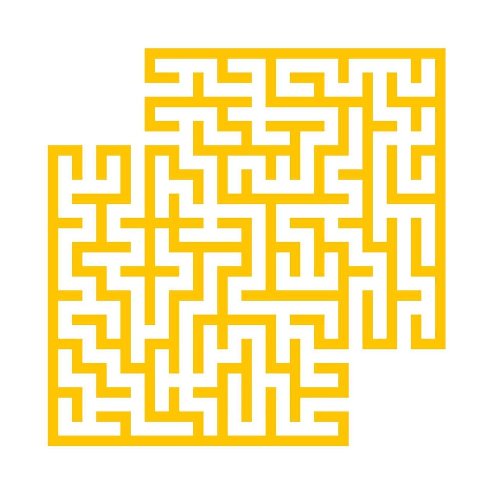 Maze for kids. Puzzle for children.  Labyrinth conundrum. vector