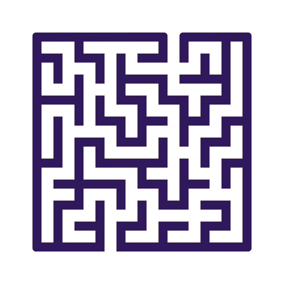 Maze for kids. Puzzle for children.  Labyrinth conundrum. vector