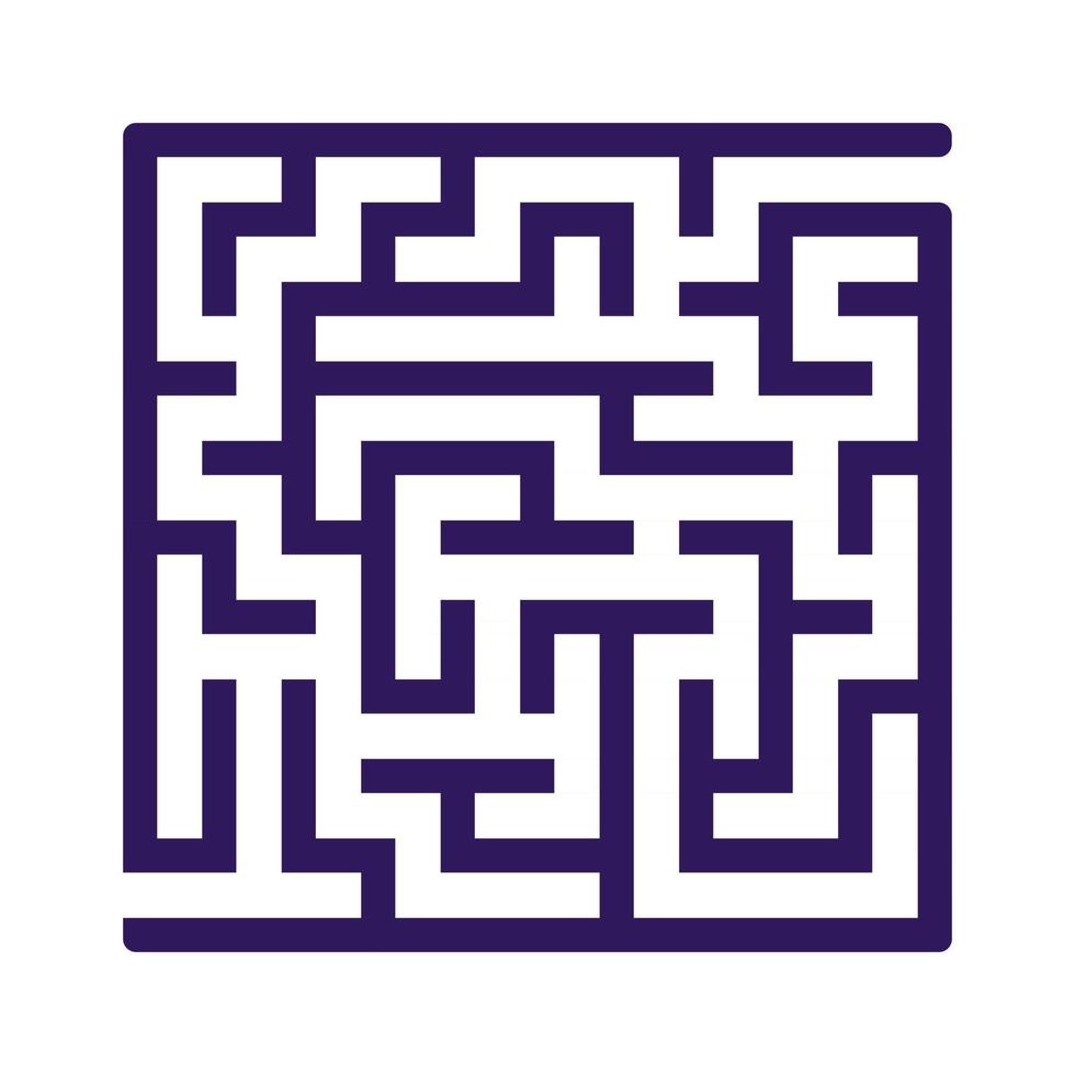 Maze for kids. Puzzle for children.  Labyrinth conundrum. vector