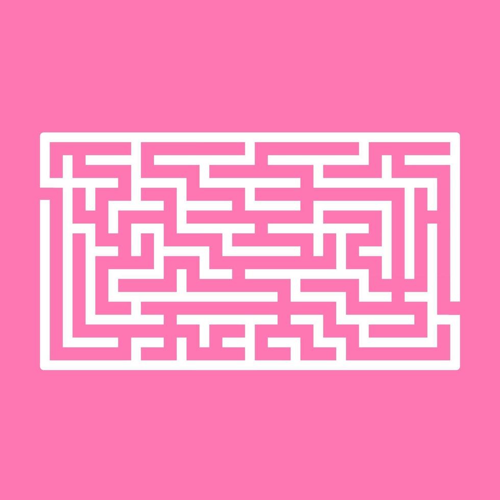 Maze for kids. Puzzle for children.  Labyrinth conundrum. vector