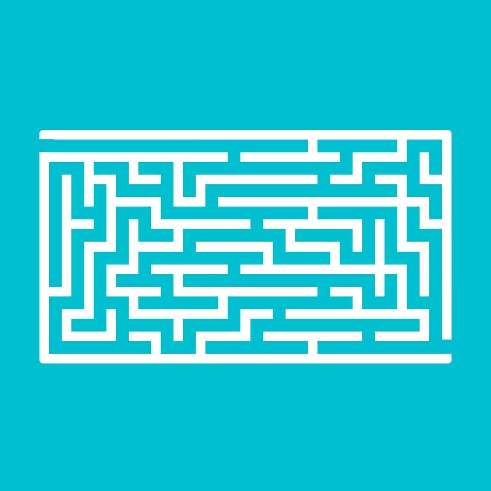 Maze for kids. Puzzle for children.  Labyrinth conundrum. vector